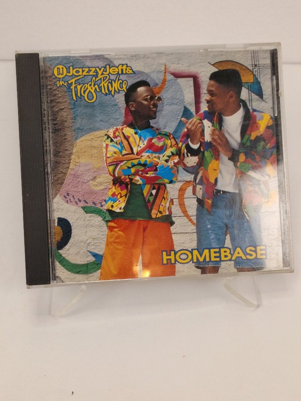 Vintage 90s Hip Hop CD – DJ Jazzy Jeff & The Fresh Prince “Homebase” Will Smith